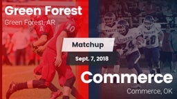 Matchup: Green Forest High vs. Commerce  2018