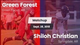 Matchup: Green Forest High vs. Shiloh Christian  2018