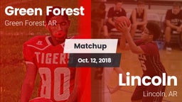 Matchup: Green Forest High vs. Lincoln  2018