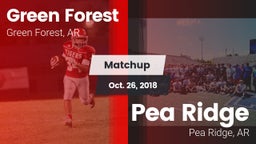 Matchup: Green Forest High vs. Pea Ridge  2018