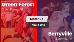 Matchup: Green Forest High vs. Berryville  2018