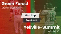 Matchup: Green Forest High vs. Yellville-Summit  2019