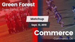 Matchup: Green Forest High vs. Commerce  2019