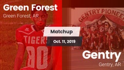 Matchup: Green Forest High vs. Gentry  2019