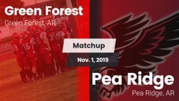 Matchup: Green Forest High vs. Pea Ridge  2019