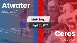 Matchup: Atwater  vs. Ceres  2017