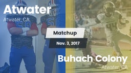 Matchup: Atwater  vs. Buhach Colony  2017