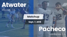 Matchup: Atwater  vs. Pacheco  2018