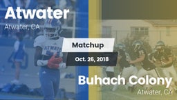 Matchup: Atwater  vs. Buhach Colony  2018