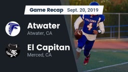 Recap: Atwater  vs. El Capitan  2019