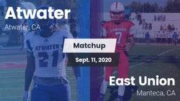 Matchup: Atwater  vs. East Union  2020