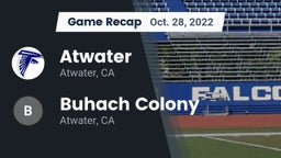 Recap: Atwater  vs. Buhach Colony  2022