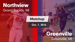 Matchup: Northview vs. Greenville  2016