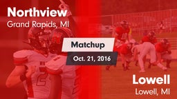 Matchup: Northview vs. Lowell  2016