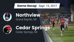 Recap: Northview  vs. Cedar Springs  2017