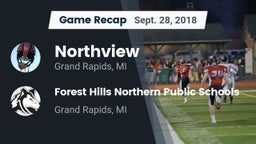 Recap: Northview  vs. Forest Hills Northern Public Schools 2018