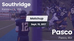 Matchup: Southridge High vs. Pasco  2017