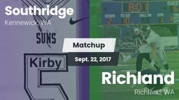 Matchup: Southridge High vs. Richland  2017
