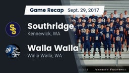 Recap: Southridge  vs. Walla Walla  2017