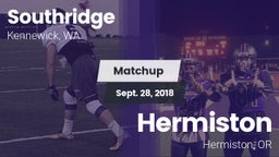 Matchup: Southridge High vs. Hermiston  2018