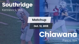 Matchup: Southridge High vs. Chiawana  2018