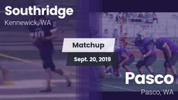 Matchup: Southridge High vs. Pasco  2019