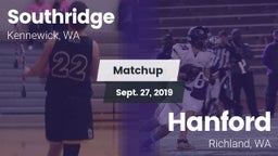 Matchup: Southridge High vs. Hanford  2019