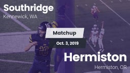 Matchup: Southridge High vs. Hermiston  2019
