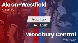 Matchup: Akron-Westfield vs. Woodbury Central  2017