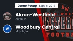 Recap: Akron-Westfield  vs. Woodbury Central  2017