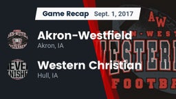 Recap: Akron-Westfield  vs. Western Christian  2017