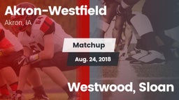 Matchup: Akron-Westfield vs. Westwood, Sloan 2018