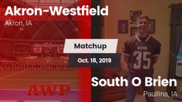 Matchup: Akron-Westfield vs. South O Brien  2019