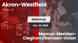Matchup: Akron-Westfield vs. Marcus-Meriden-Cleghorn/Remsen-Union 2020