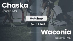 Matchup: Chaska  vs. Waconia  2016