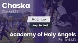 Matchup: Chaska  vs. Academy of Holy Angels  2016