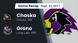 Recap: Chaska  vs. Orono  2017