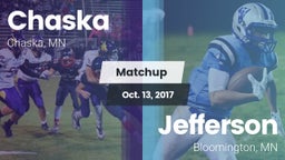 Matchup: Chaska  vs. Jefferson  2017