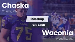 Matchup: Chaska  vs. Waconia  2018