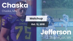 Matchup: Chaska  vs. Jefferson  2018