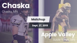 Matchup: Chaska  vs. Apple Valley  2019