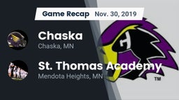 Recap: Chaska  vs. St. Thomas Academy   2019