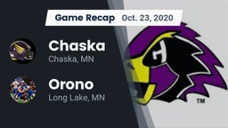 Recap: Chaska  vs. Orono  2020