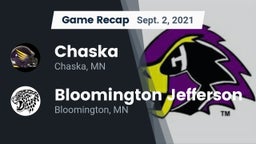 Recap: Chaska  vs. Bloomington Jefferson  2021