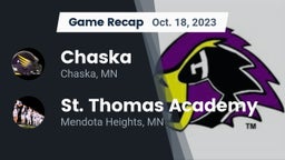 Recap: Chaska  vs. St. Thomas Academy   2023