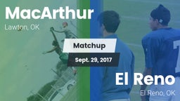 Matchup: MacArthur High vs. El Reno  2017