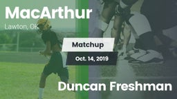 Matchup: MacArthur High vs. Duncan Freshman 2019