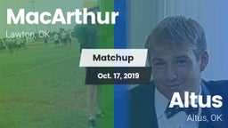 Matchup: MacArthur High vs. Altus  2019