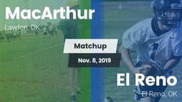 Matchup: MacArthur High vs. El Reno  2019