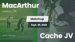 Matchup: MacArthur High vs. Cache JV 2020
